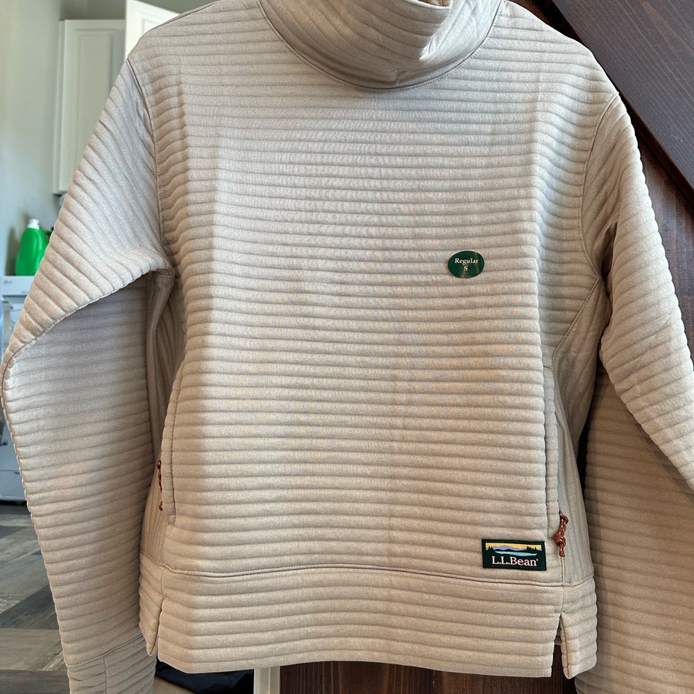 L.L. Bean Women's Tan Quilted Jacket NWOT